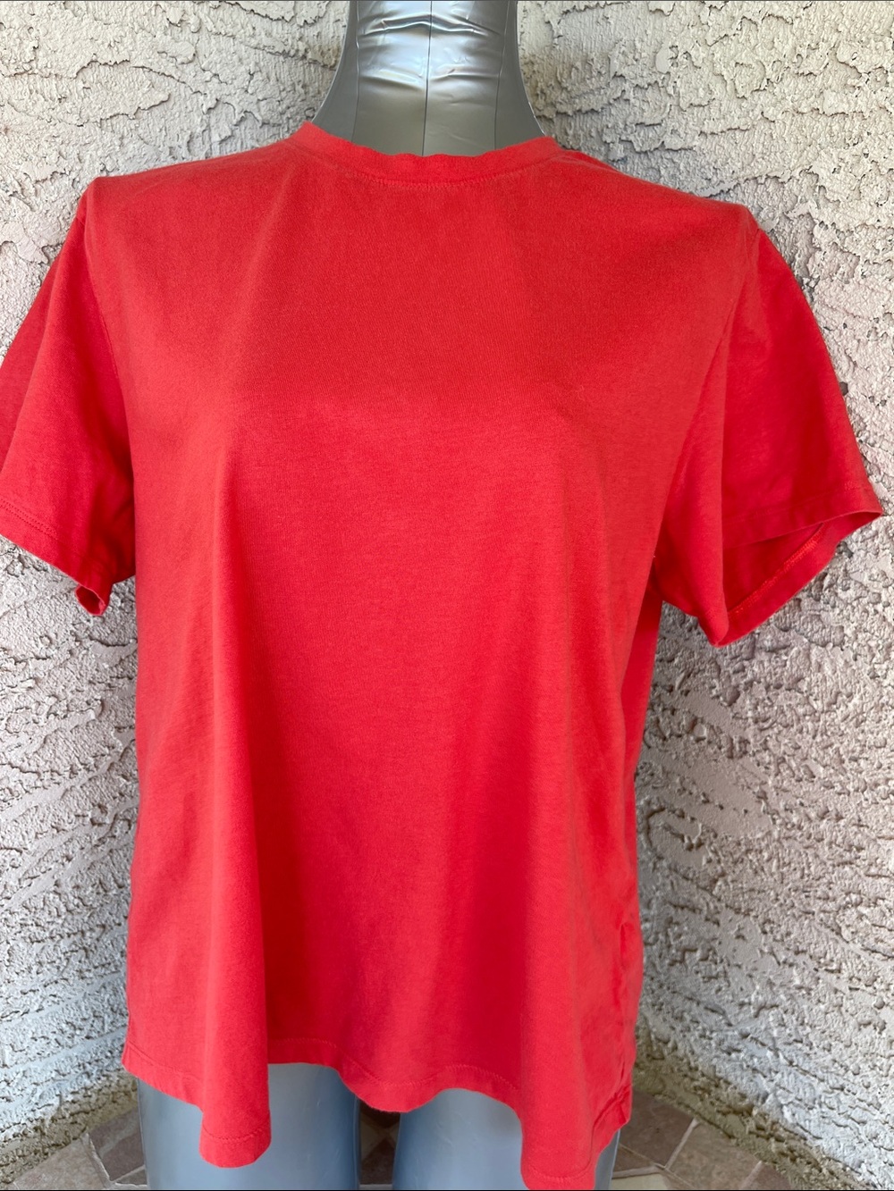 American Eagle Red Crewneck Women's Tee 100% cotton
